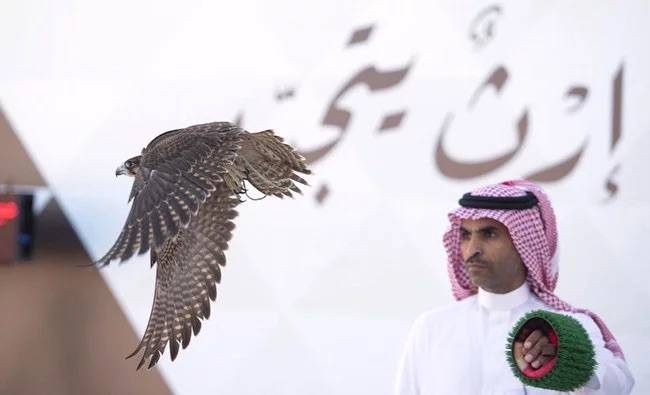 The second edition of the King Abdul Aziz Falconry Festival, began on Sunday in Malham, in the north of Riyadh. — SPA