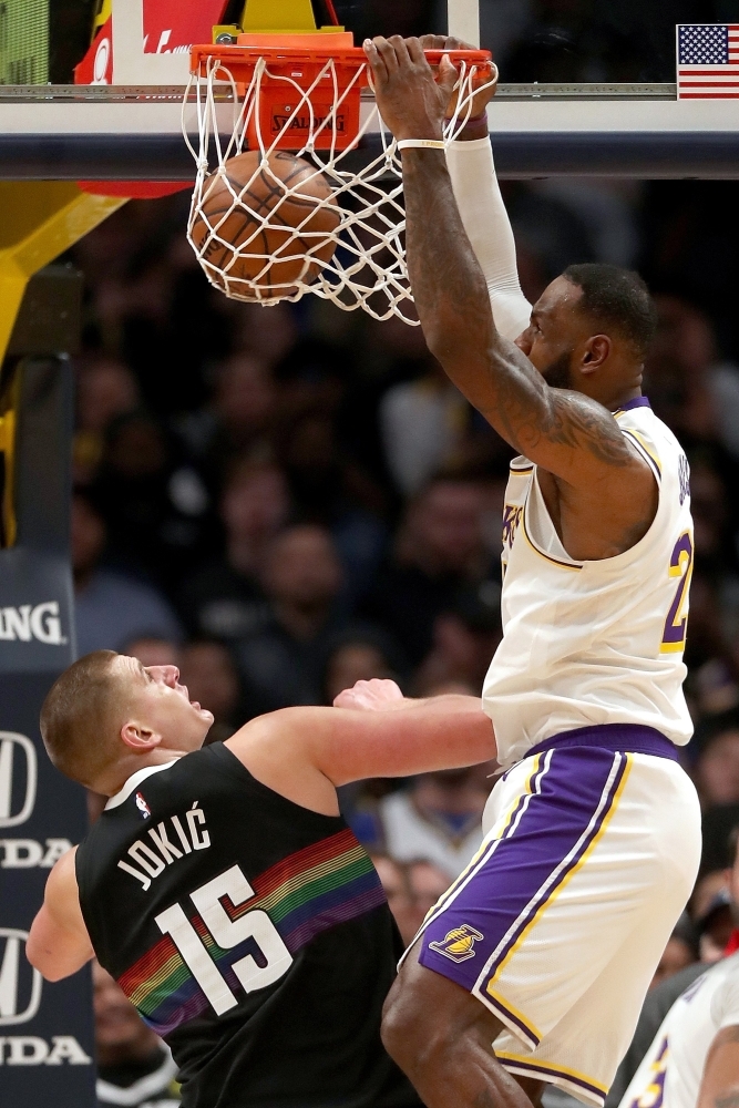 James Harden of the Houston Rockets shoots the ball against the San Antonio Spurs at the AT&T Centre in San Antonio, Texas, on Tuesday. — AFP
