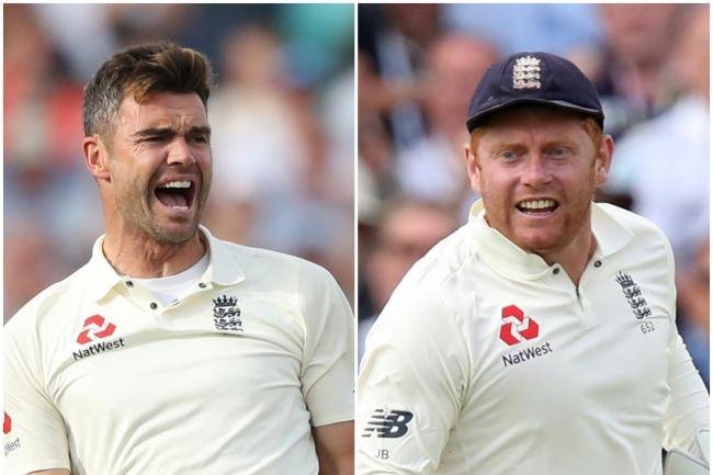 James Anderson (left) and Jonny Bairstow are set to return to England's Test squad.