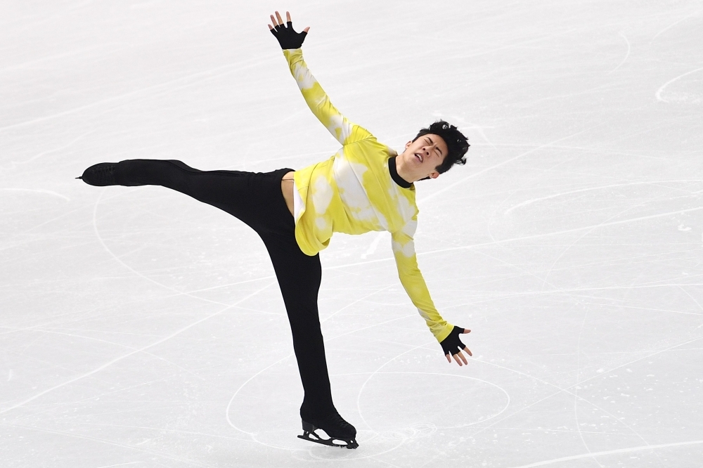 USA's Nathan Chen performs during the Men Free Skating program at the ISU Grand Prix of figure skating Final 2019 in Turin, on Saturday. — AFP