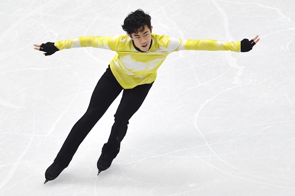 USA's Nathan Chen performs during the Men Free Skating program at the ISU Grand Prix of figure skating Final 2019 in Turin, on Saturday. — AFP