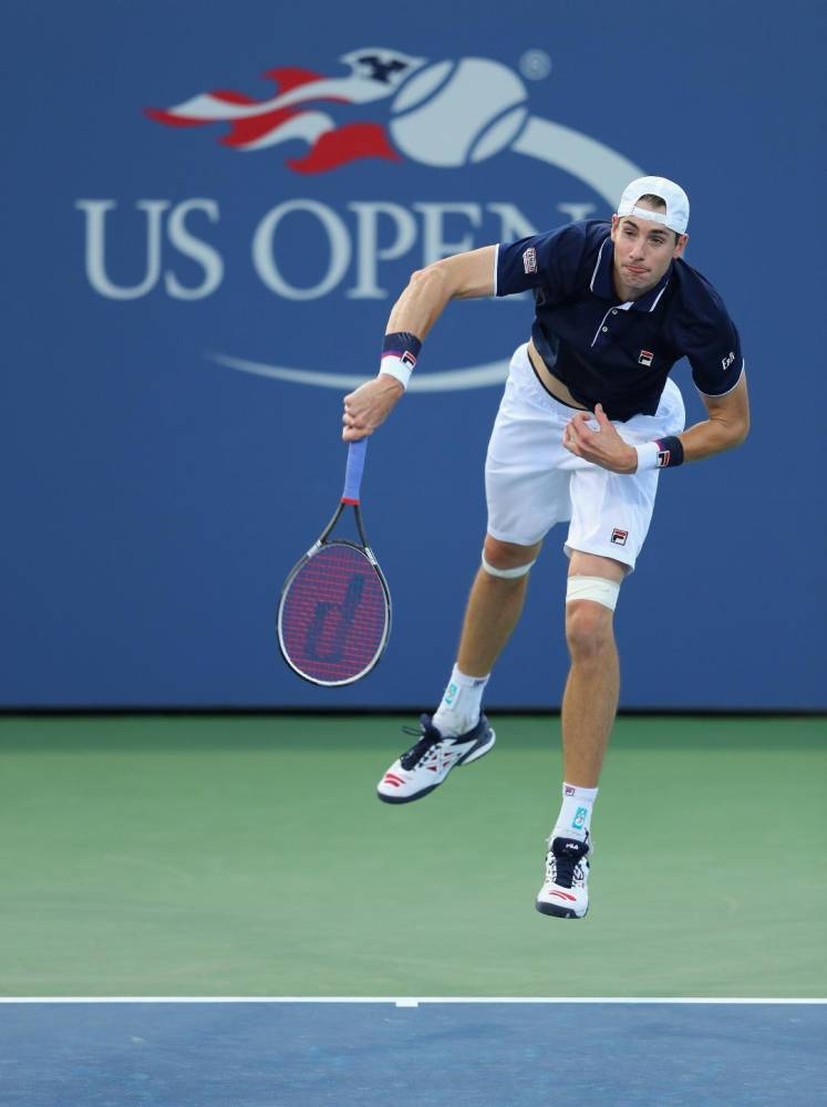 The big-serving American star John Isner is ranked 19th in the world. He will touch down in Saudi this next week and is “thrilled” to be one of the eight tennis stars competing in the first ever professional tournament to take place in the Kingdom. — Courtesy photo
