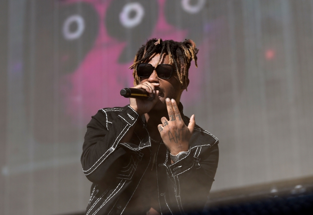Juice Wrld performs onstage during the 2019 iHeartRadio Music Festival and Daytime Stage at the Las Vegas Festival Grounds in Las Vegas, Nevada, in this September 21, 2019 file photo. — AFP