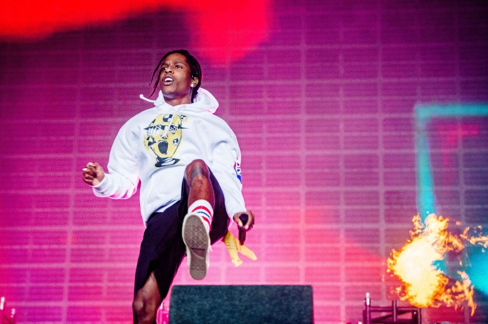 US rapper ASAP Rocky performs during the Lowlands music festival in Biddinghuizen, Netherlands, in this Aug. 18, 2019 file photo. — AFP
