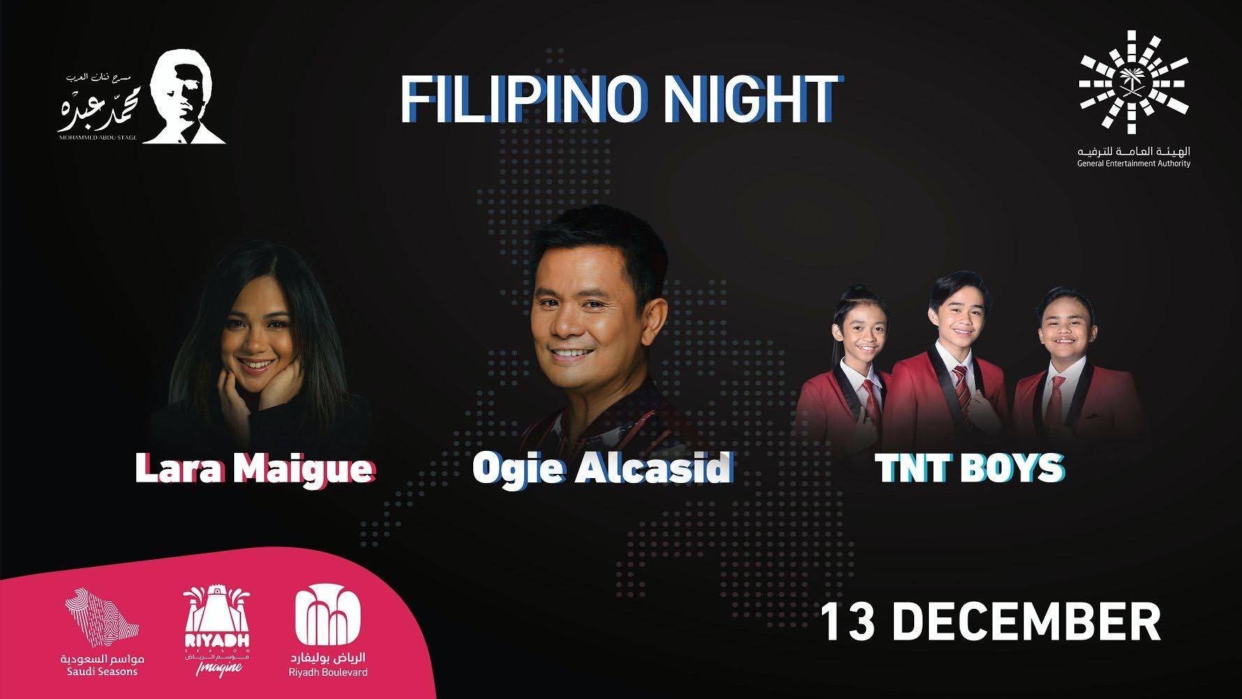 Three Filipino performers to celebrate culture in a magic night at Riyadh