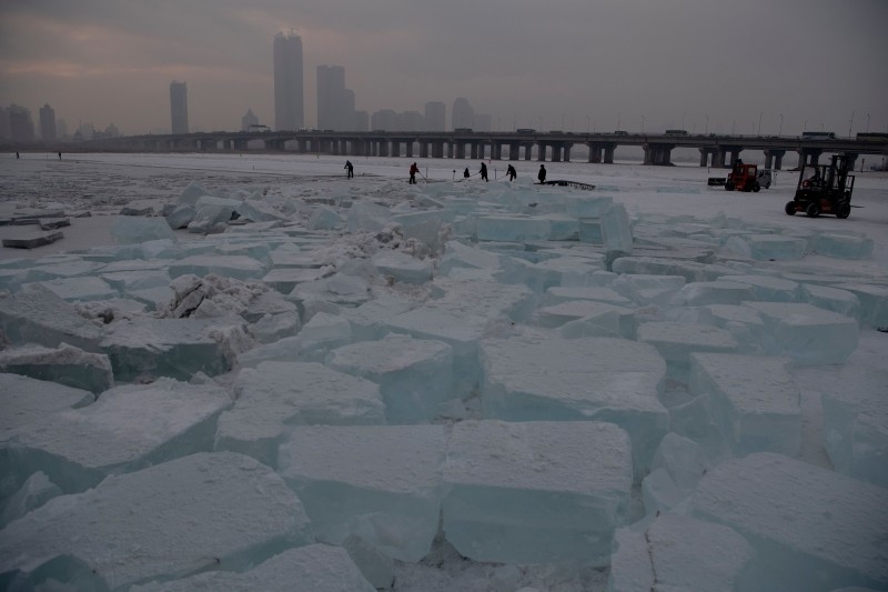 Ice blocks