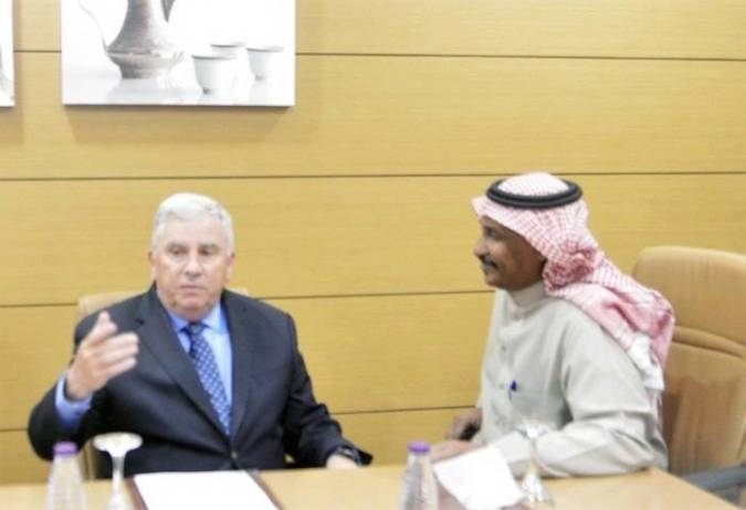 US Ambassador John Abizaid speaking to Okaz/Saudi Gazette
