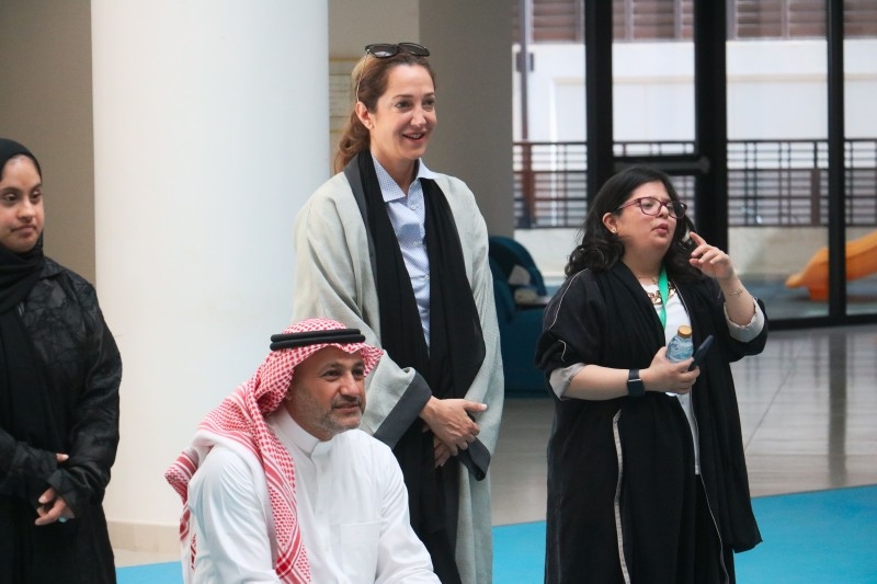 Olympian Ramzy, wife visit school for children with Down Syndrome