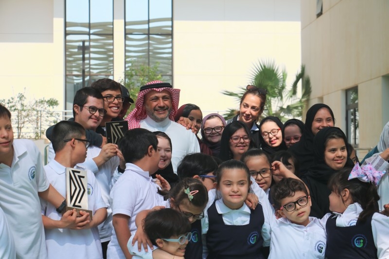 Olympian Ramzy, wife visit school for children with Down Syndrome