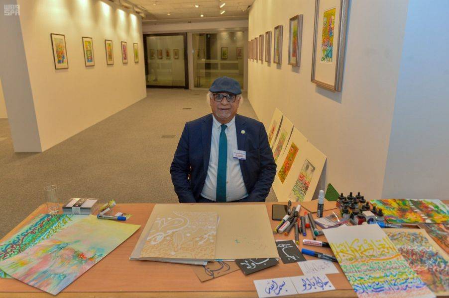 UNESCO in Paris hosts Saudi calligrapher