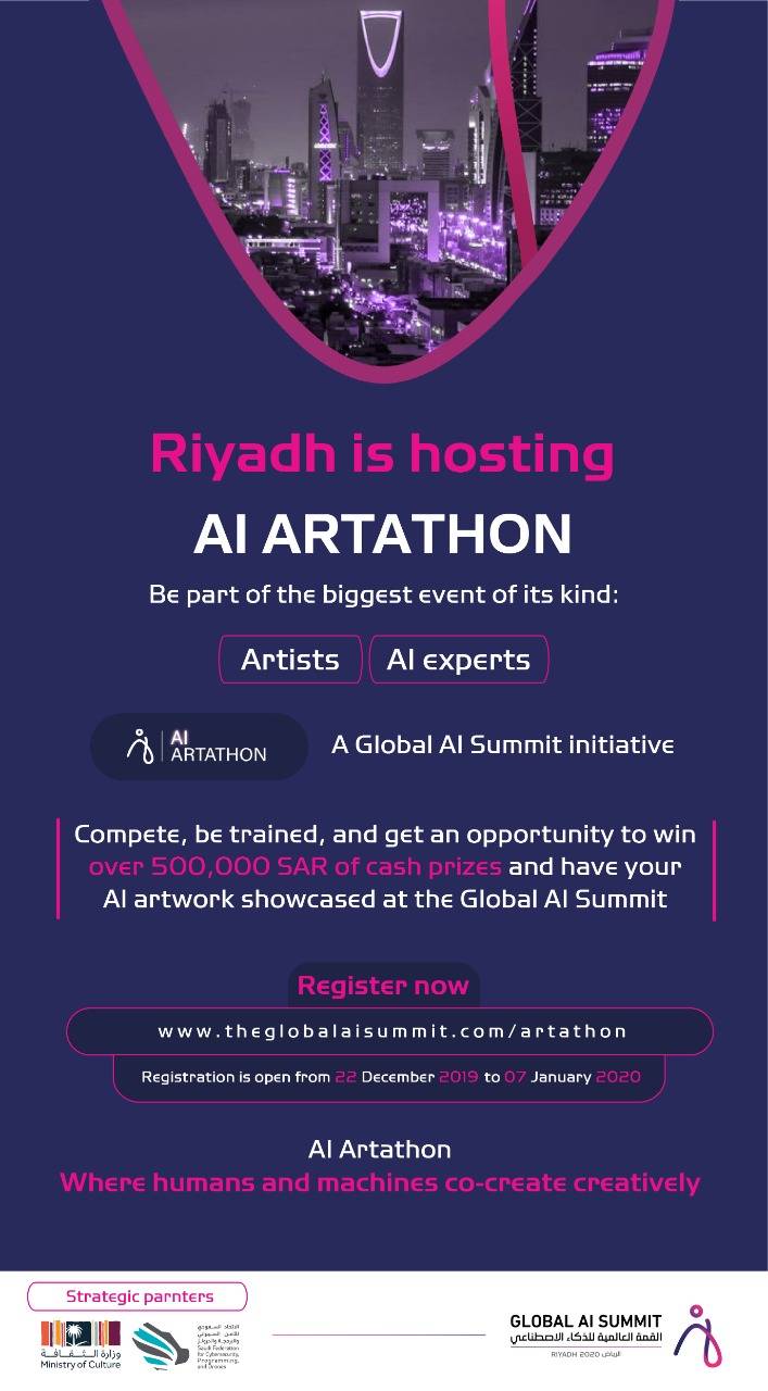 Saudi Arabia creates the future of art with Artathon