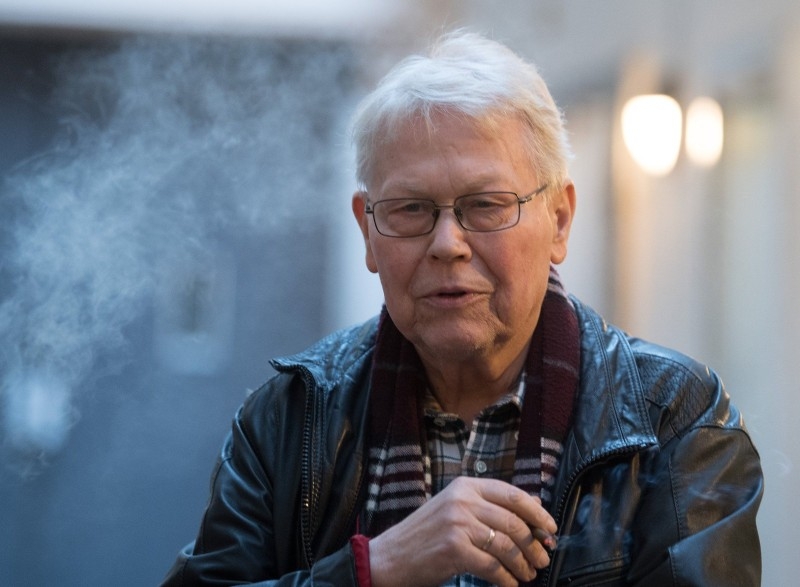 German opera director Harry Kupfer is seen in Berlin in this March 13, 2019 file photo. — AFP