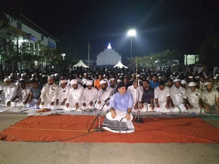 Sayyid Munavvar Ali Shihab Thangal, president of the Kerala committee of Muslim Youth League