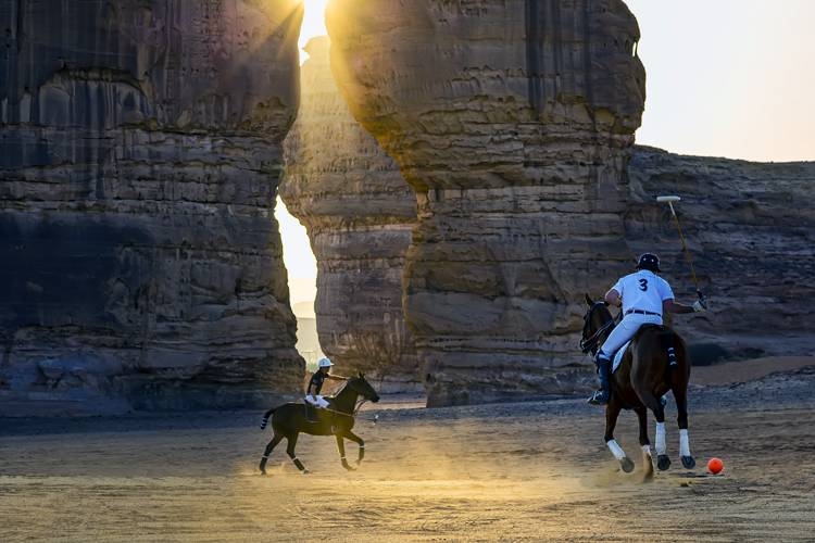 Players from the world’s most renowned polo teams, Argentina’s La Dolfina, are set to contest the inaugural Desert Polo tournament next month at the breathtaking AlUla UNESCO world heritage site. — Courtesy photo