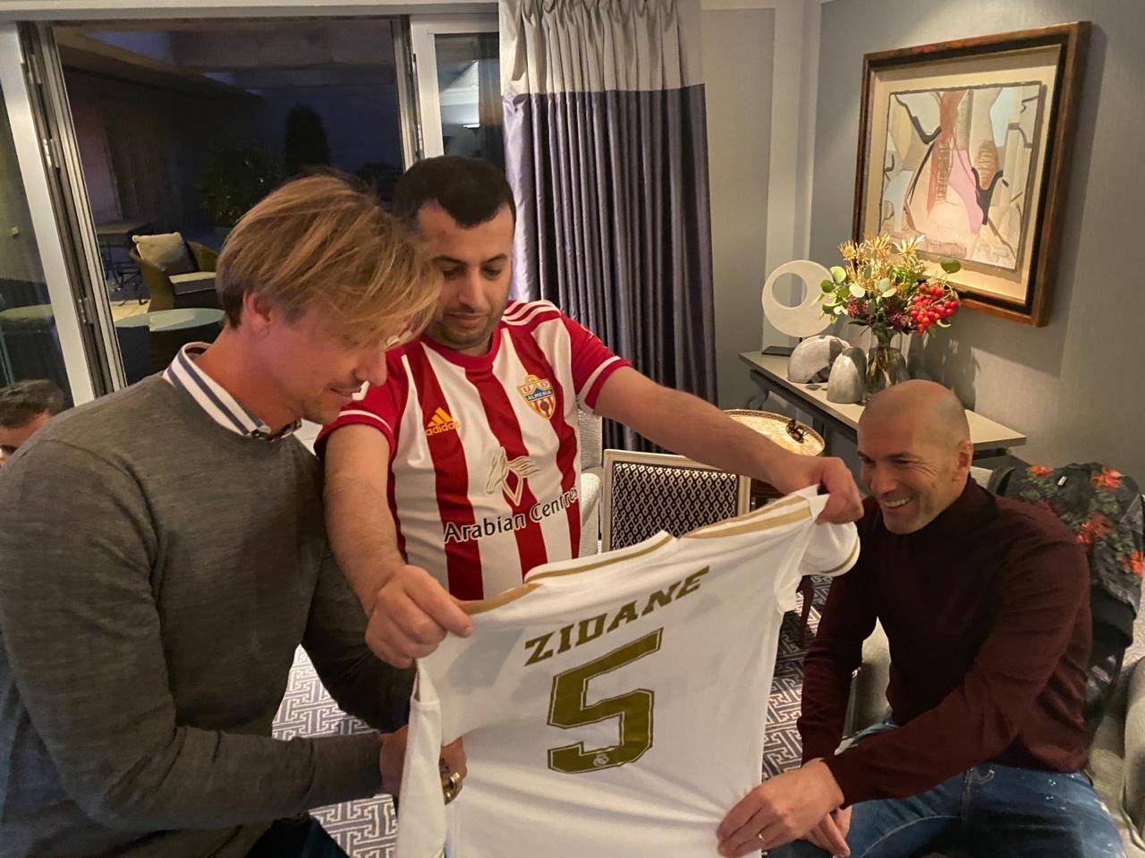 Turki Al-Sheikh poses with Zidane, recreates infamous ‘Materazzi headbutt’