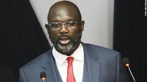 George Weah, president of Liberia. -Courtesy photo