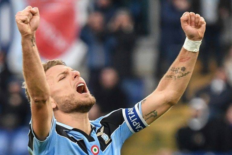 Lazio's Italian forward Ciro Immobile has scored 23 goals this season. — AFP