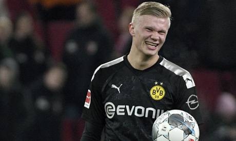 Norwegian rising star Erling Braut Haaland came off the bench to claim a hat-trick inside 20 minutes on his Borussia Dortmund debut.