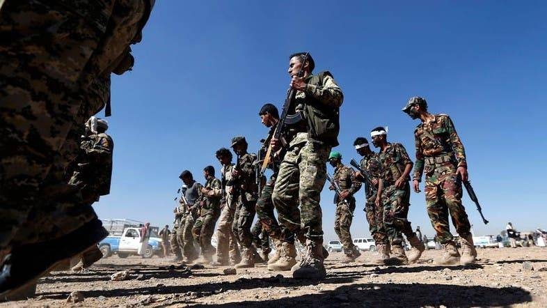 More than 80 Yemeni soldiers have been killed and scores injured in a missile and drone attack blamed on Houthi rebels in central Yemen. File photo shows soldiers in a drill mode. — courtesy Al Arabiya English