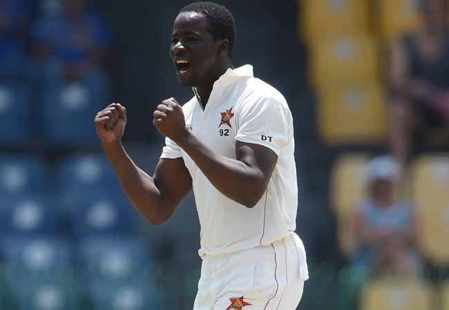 Donald Tiripano struck early to remove Oshada Fernando and complete an excellent second day of the first Test for Zimbabwe against Sri Lanka in Harare.