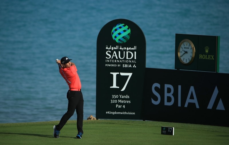 Sergio Garcia of Spain is seen in action on Day Two of the Saudi International at Royal Greens Golf and Country Club in King Abdullah Economic City, Saudi Arabia, in this Feb. 01, 2019  file photo. 