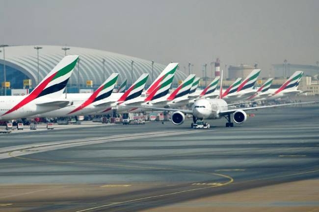 Dubai International Airport is one of the world's biggest aviation hubs. — AFP