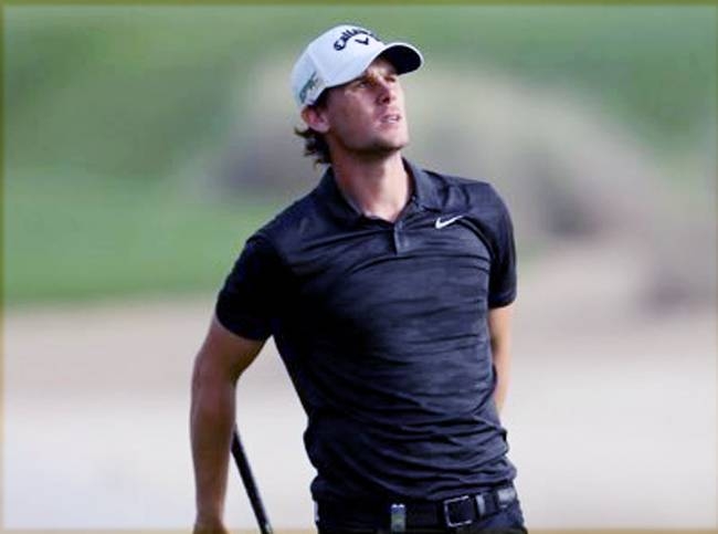 Belgium's Thomas Pieters fired a five-under-par 67 in difficult conditions to grab a one-shot lead after the opening round of the Dubai Desert Classic on Thursday.