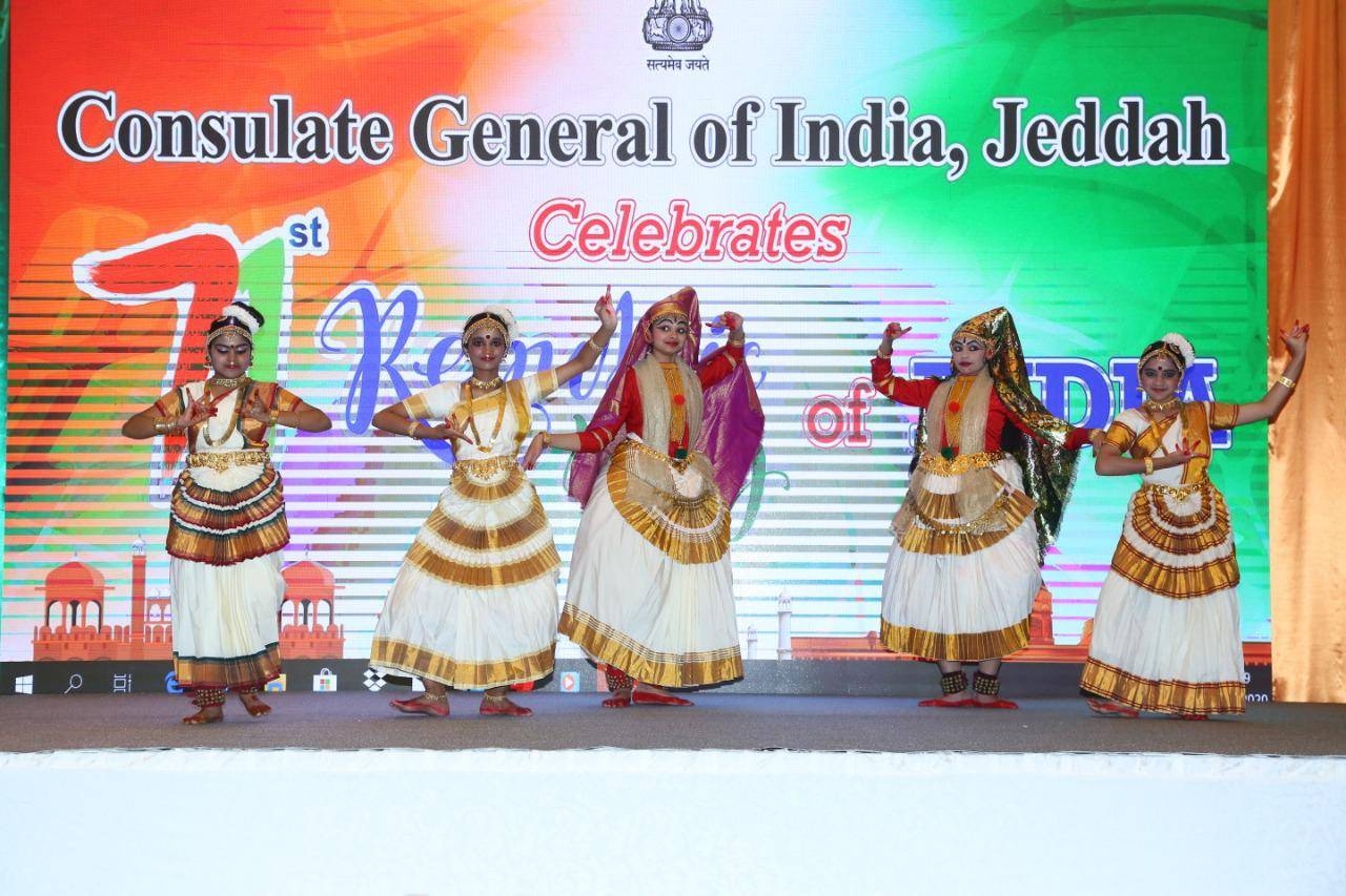 India Consul General Md. Noor Rahman Sheikh addressing the gathering at Park Hayyat.