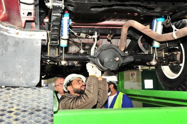 The Saudi Automobile and Motorcycle Federation (SAMF) conducted their technical scrutineering and administration checks for the 15th Hail Nissan Rally, the opening round of the 2020 Saudi Desert Rally Championship, on Monday.
