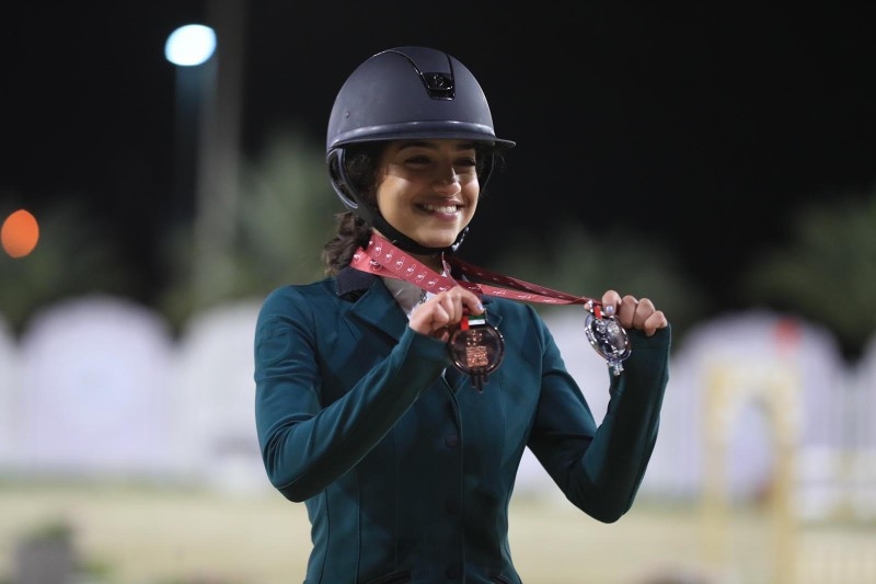 The Saudi team was represented by princess Anoud Bint Abdullah, Lama Alajmi, Ghalia Almousa and Fonoun Alhumaydan.