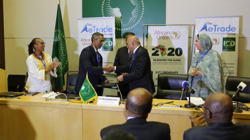 The MoU was signed by ICD and the AeTrade Group on Wednesday in Addis Ababa.