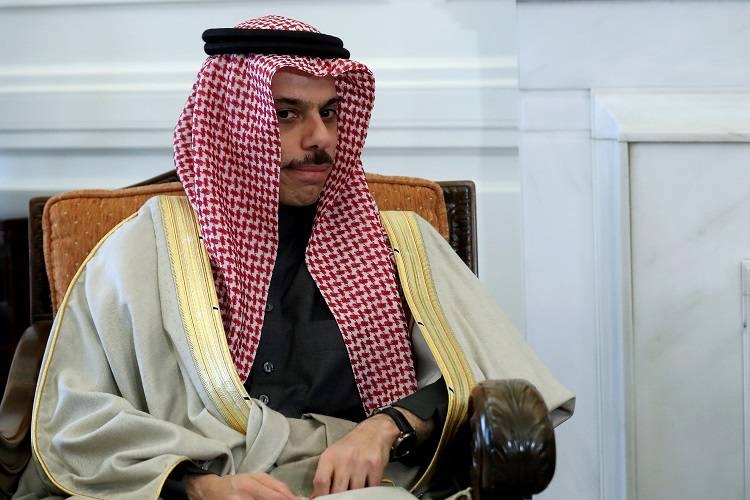 Saudi Arabia's Foreign Minister Prince Faisal bin Farhan al-Faisal.