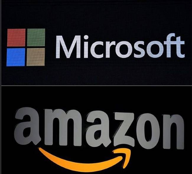 Amazon wins suspension of $10bn 'JEDI' contract to Microsoft