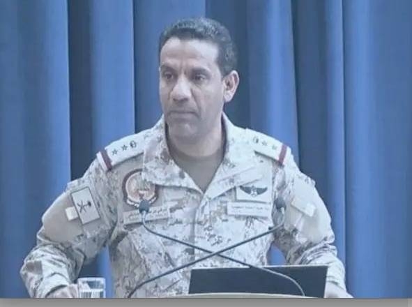 Coalition spokesman Col. Turki Al-Maliki 