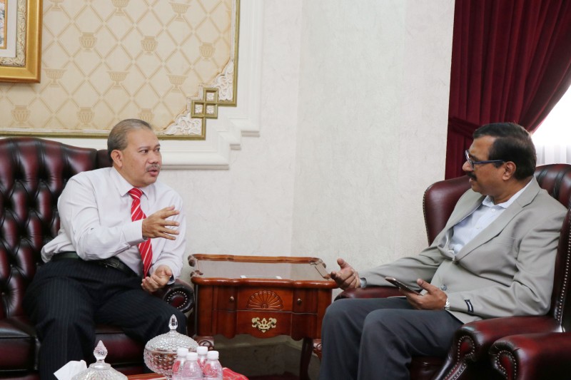Consul Generel Eko Hartono talks to Saudi Gazette.