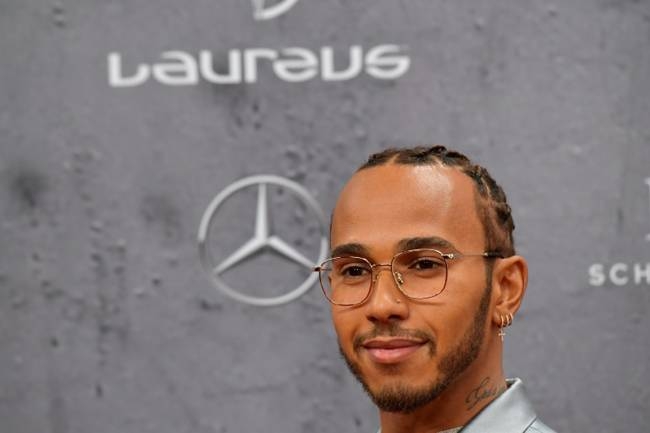 Lewis Hamilton won the joint Laureus world sportsman of the year award on Monday in Berlin alongside footballer Lionel Messi. — AFP