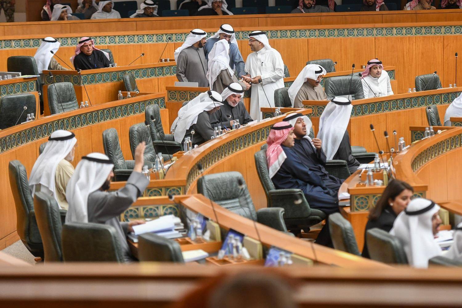 Kuwait parliament in session. — Courtesy photo