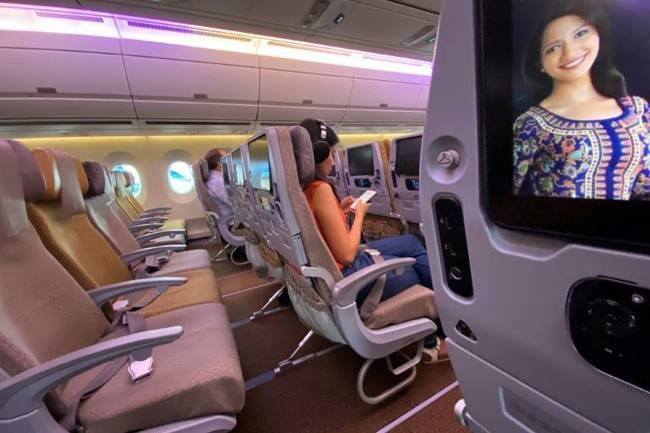 Empty seats, a huge cost for airlines. — AFP