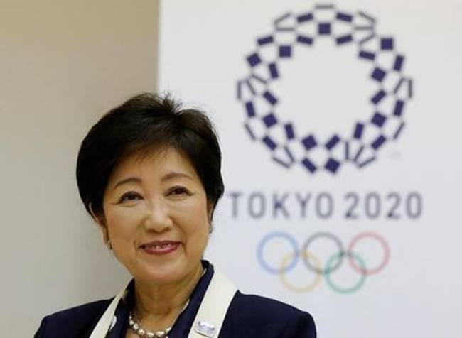 Tokyo governor Yuriko Koike hit back on Friday at a candidate to be London mayor who offered to host this year's Olympics due to the coronavirus epidemic affecting Japan. — Reuters 2016 file photo