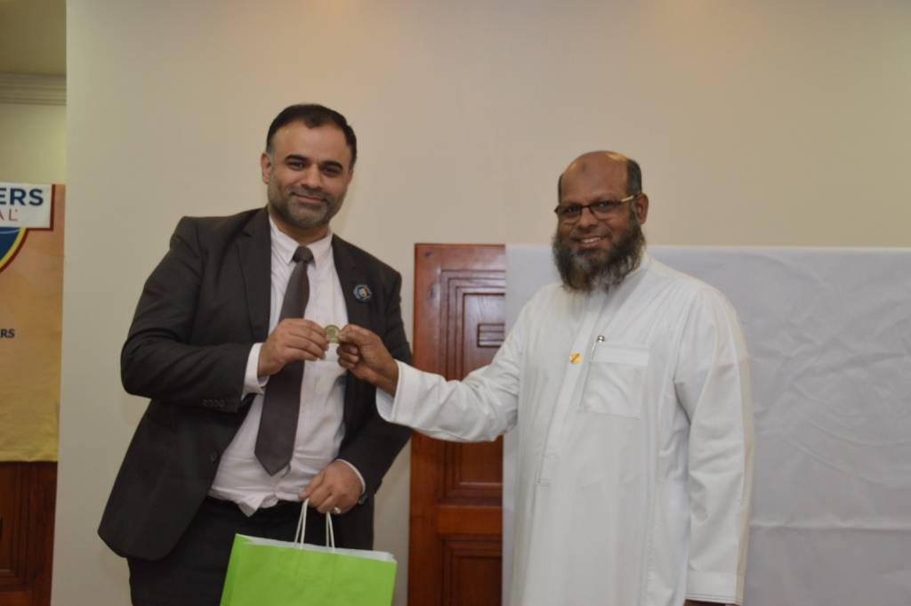 Winners of the International speech competition
