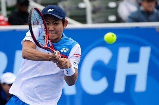 Unseeded Yoshihito Nishioka of Japan rallied for a 1-6, 6-4, 6-0 victory over sixth-seeded Ugo Humbert on Saturday to reach the ATP Delray Beach final. — AFP