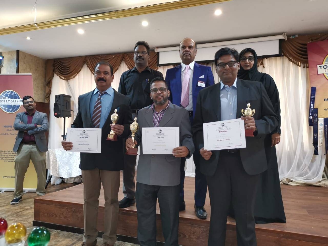Toastmasters steal the limelight in Area 37 contest