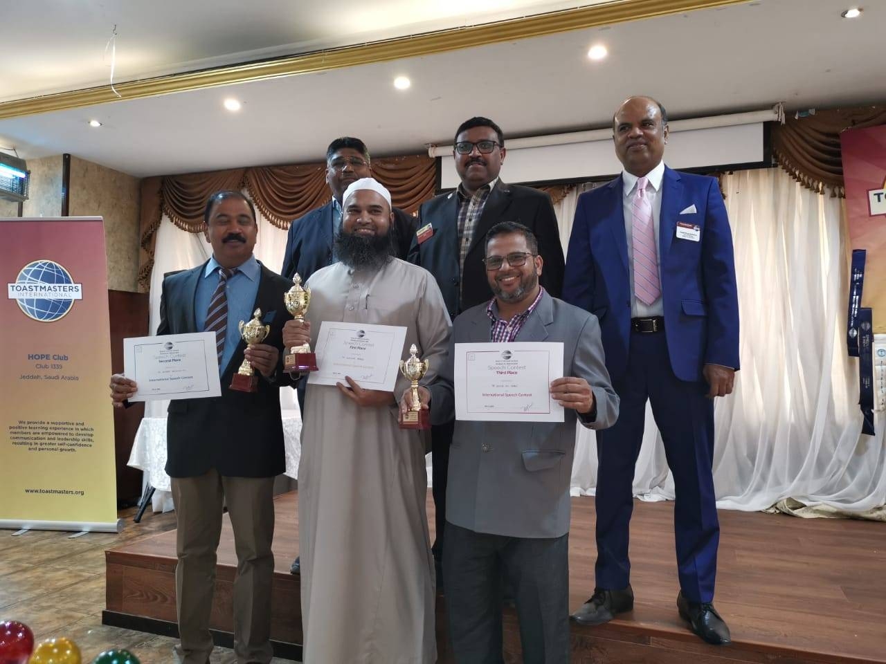 Toastmasters steal the limelight in Area 37 contest