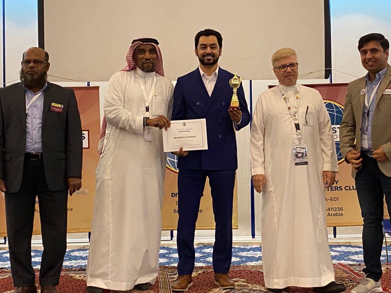 Energy Toastmasters Club bags
most prizes in Area 24 contest
