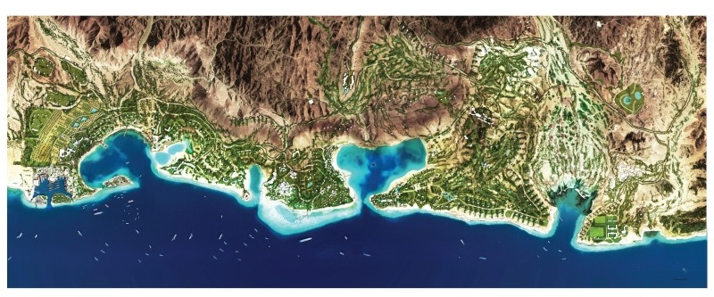 AMAALA’s Triple Bay Master Plan. — Courtesy photo