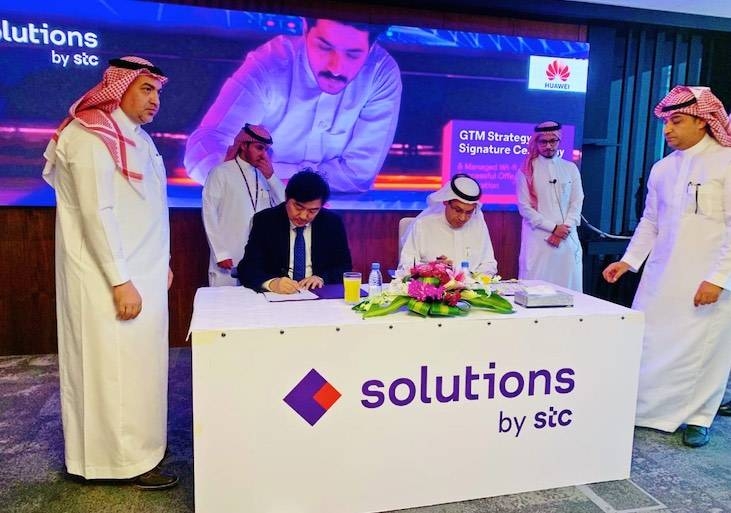 Solutions by STC has developed a new partnership with Huawei with a MoU.