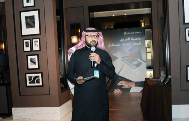 President of Microsoft Arabia, Eng. Thamer Al-Harbi.