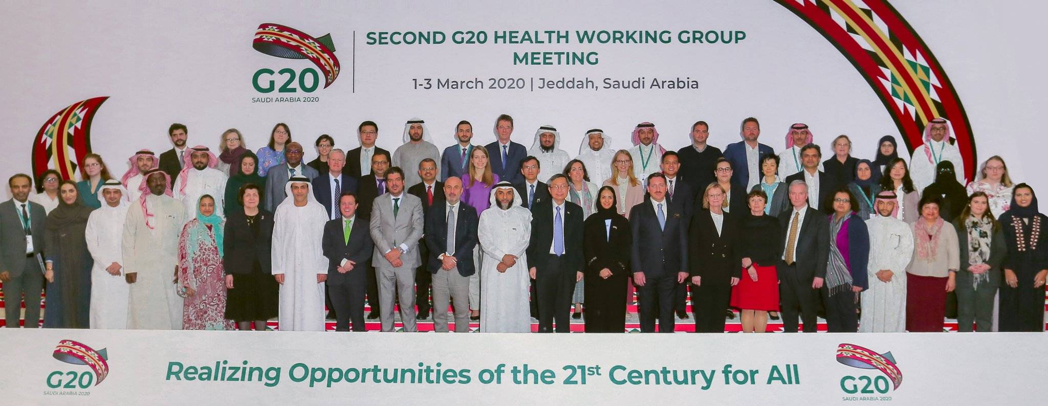 Delegates from the G20 Health Working Group (HWG) discussed ways the group of 20 major economies can work together to strengthen health systems and enhance global health security. — Courtesy photo