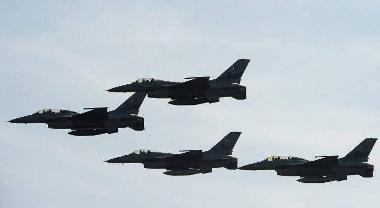 Pakistan has a fleet of about 50 F-16s, each worth at least $40 million. — AFP