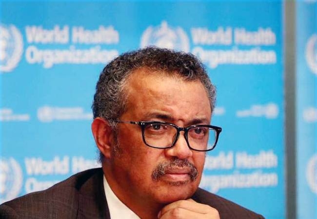 WHO Director-General Tedros Adhanom Ghebreyesus told journalists in Geneva that more cases are now being reported every day than were reported at the height of its epidemic.